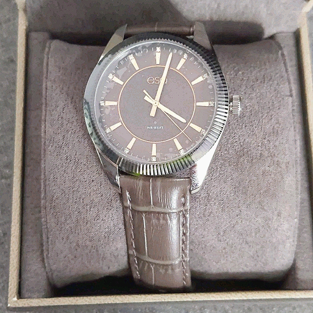 ESQ Stainless Steel Accent Watch